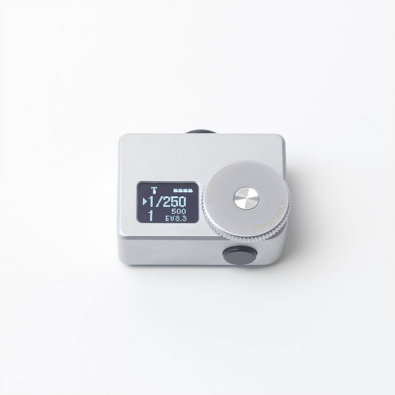 DOOMO MADE OLED Light Meter, Meter S Brass Version, New Screen Design, Real-time Metering and One-Button Metering for Vintage Cameras (Chrome) - Image 2
